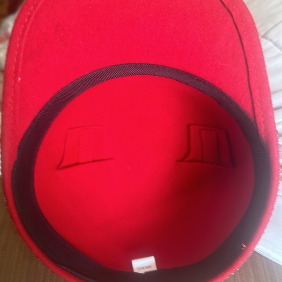 Gorgeous Mickey Mouse style 100-% wool with rhinestones hat. Rare and beautiful.